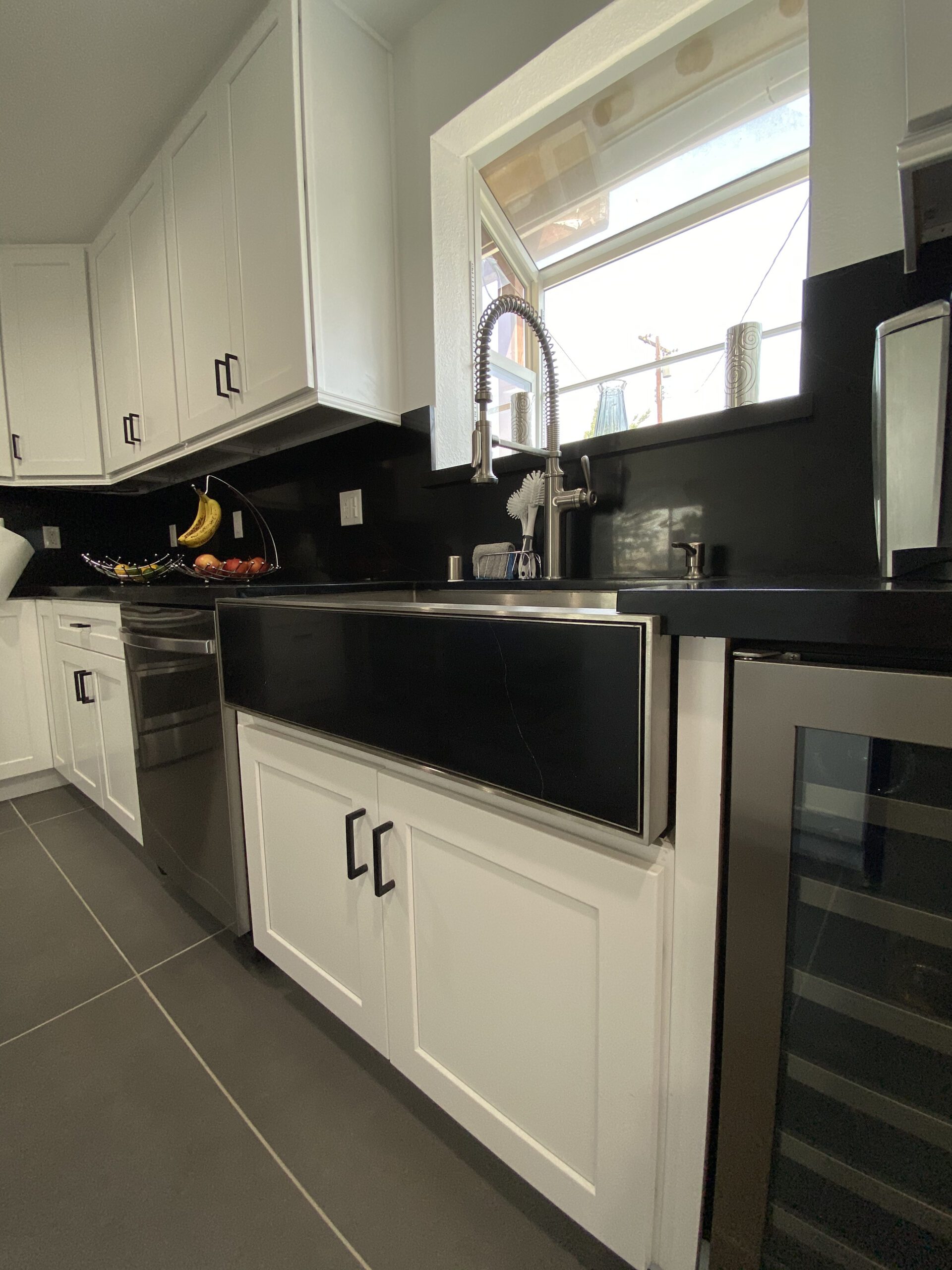 A Stunning Black Quartz Kitchen Remodel in West Covina00005